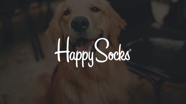 Happy Socks Logo mit Hund