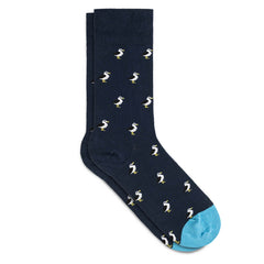 Lustige Herrensocken Muster Albatrosse