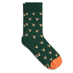 Lustige Herrensocken Muster Esel