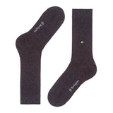Burlington men's socks Everyday 2 Pack plain anthracite