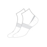Camano Set of 2 Invisible Socks grey