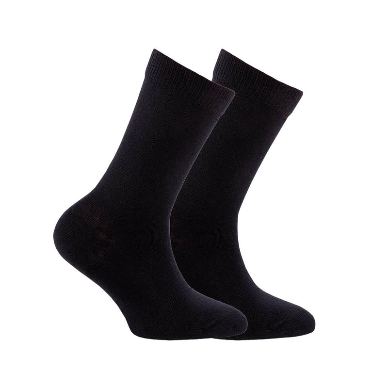 Ewers 2-pack cotton socks black