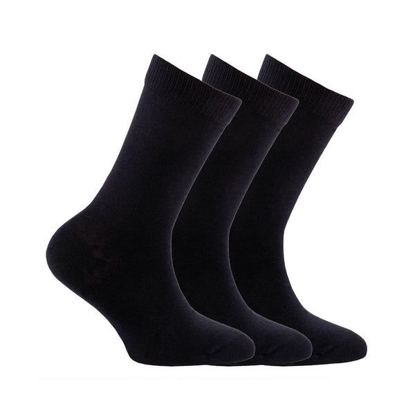 Ewers 3-pack cotton socks black
