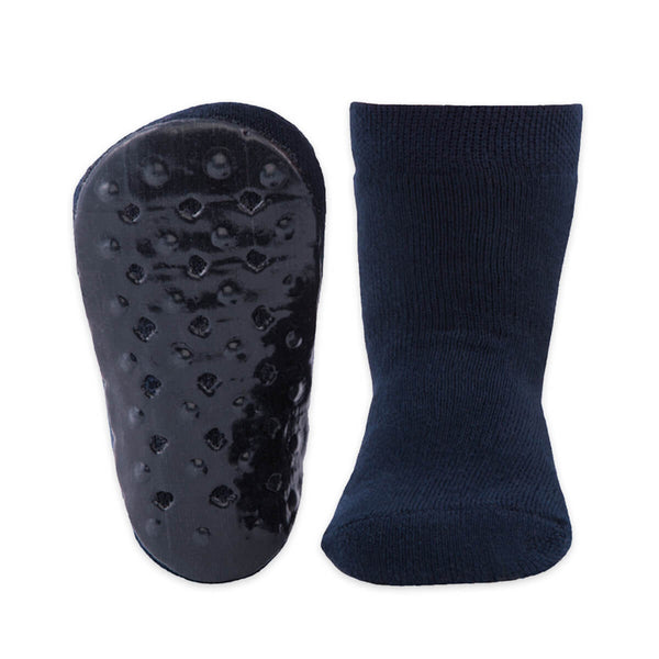 Ewers baby stopper socks full sole dark blue