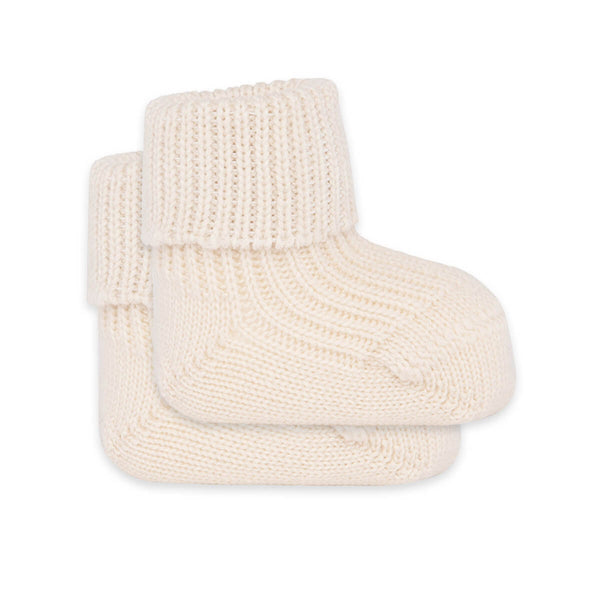Ewers baby socks wool white