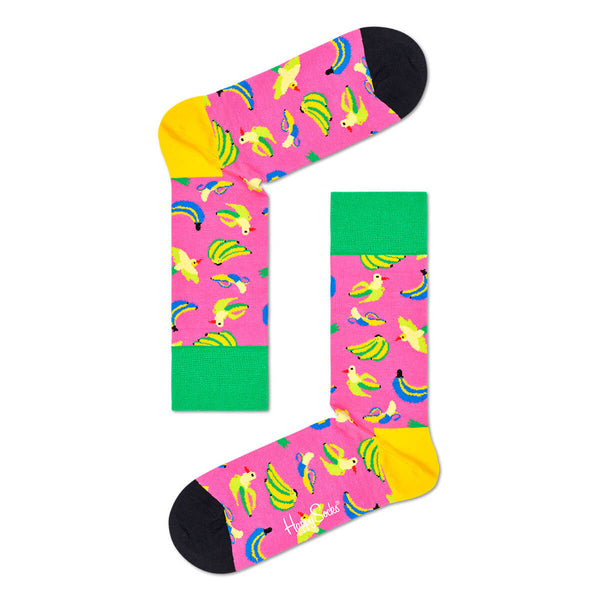 Happy Socks colorful ladies socks bananas &amp; birds