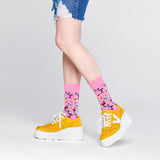 Happy Socks colorful women's socks flamingos