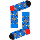 Happy Socks Set of 2 Funny Men's Socks Abstract Patterns