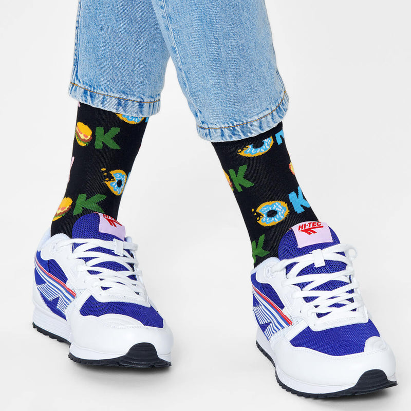 Happy Socks set of 2 funny women's socks OK Runner
