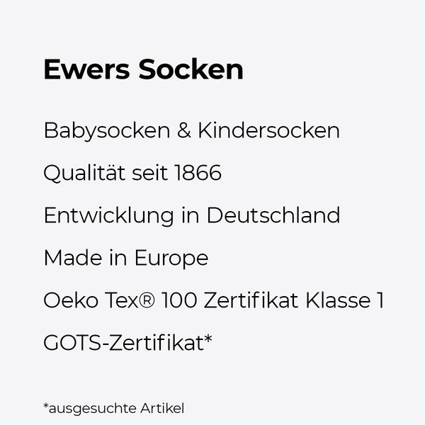 Ewers Baby ABS-Socken lila