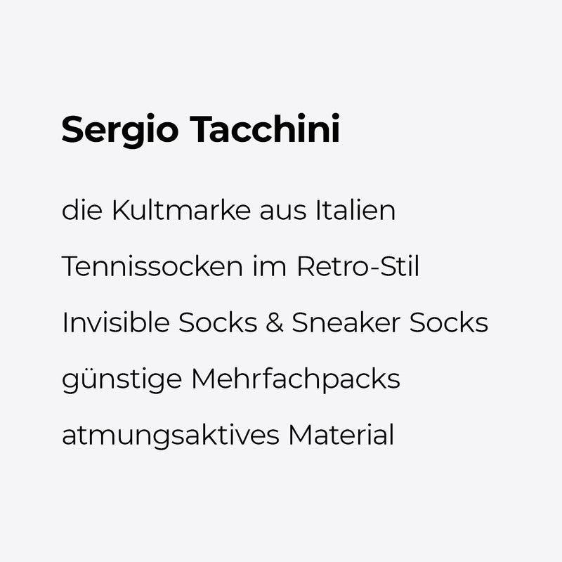 3 navy Viertelsocken von Sergio Tacchini - 3,95 € für Lieferung in DE