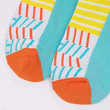 Girls socks with graphic pattern