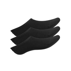 s.Oliver 3er-Set Invisible Socks - schwarz