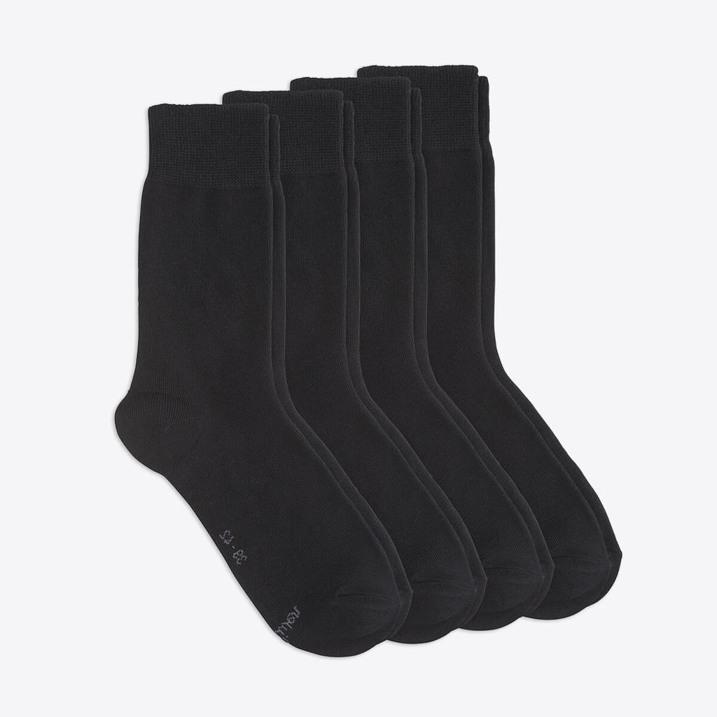 s.Oliver black cotton socks 4-pack – Sockstock®