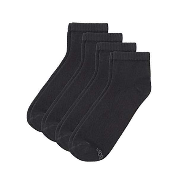 socks ▷ 4 Sockstock® quarter black – s.Oliver