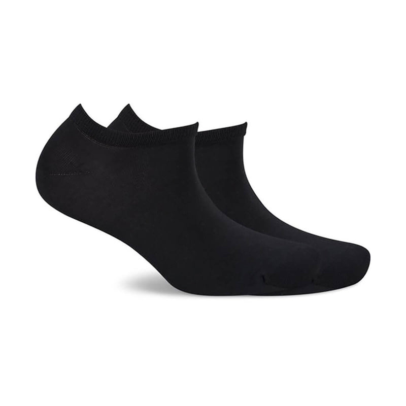 s.Oliver set of 2 sneaker socks Silky Touch women cellulose fiber black