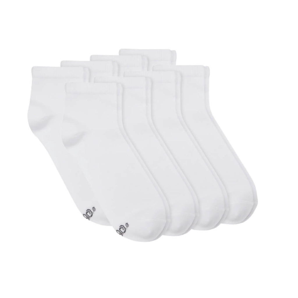 ▷ s.Oliver 8-pack – white Sockstock® quarter socks