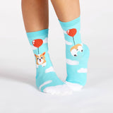 Sock It to Me Motif Socks Ladies Set of 2 Fluffiness Kit