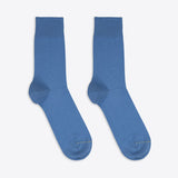Von Jungfeld men's socks Bermuda cotton light blue