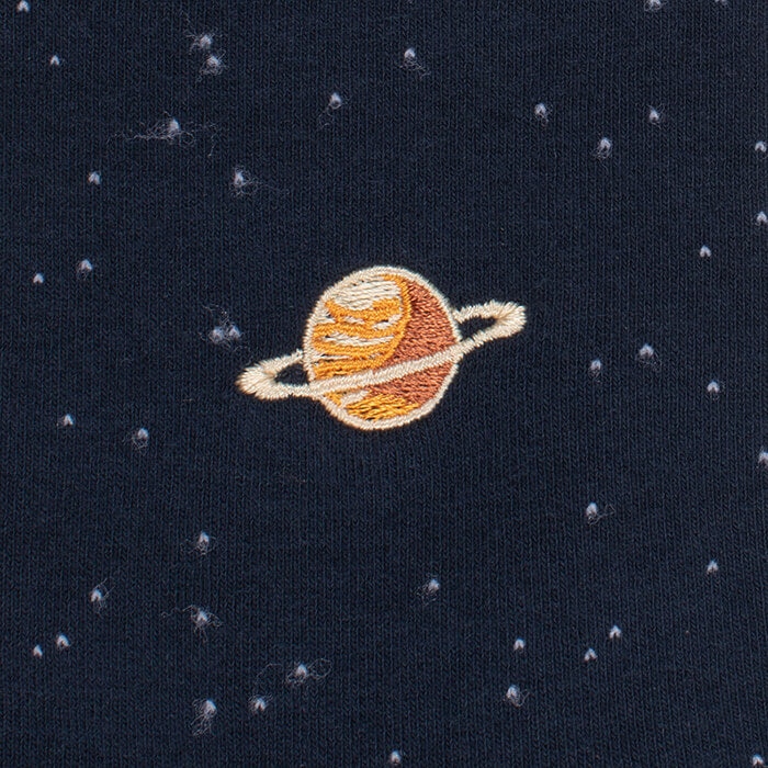 Von Jungfeld Herrensocke Saturn dunkelblau