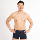 Yoshino 4 Pack Bamboo Boxer Shorts Navy &amp; White