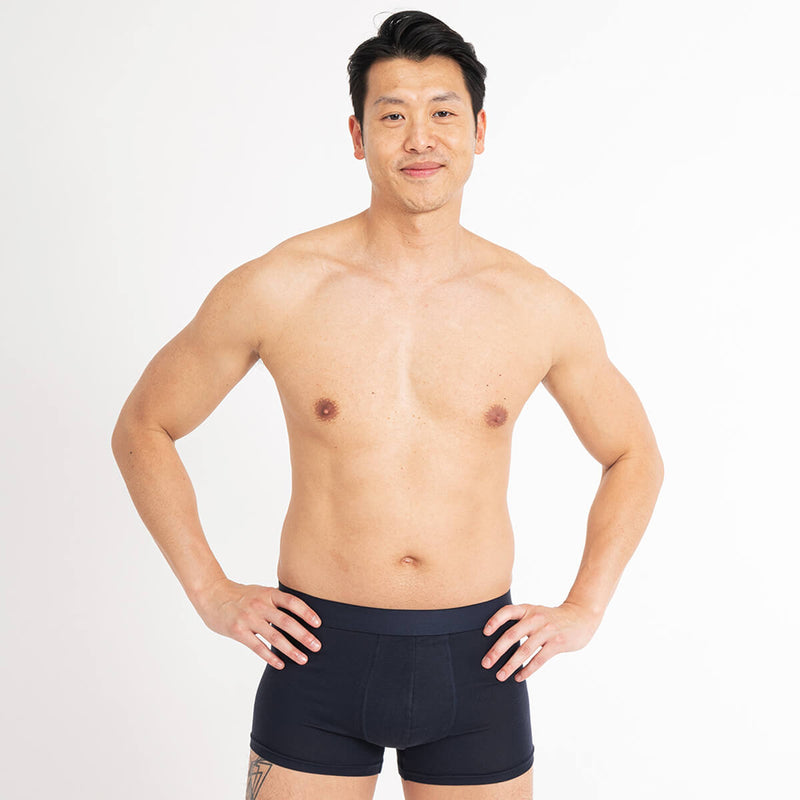 Yoshino 4-pack boxer shorts bamboo navy