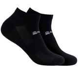 Yoshino 6 Pack Sneaker Socks Bamboo Black A+ Fiber®